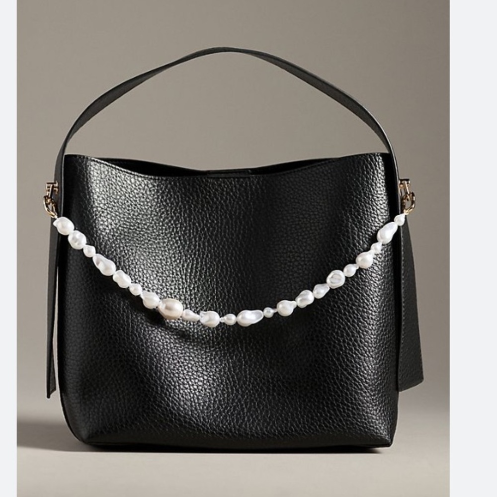 Anthropologie Pearl Bag Charm NWT